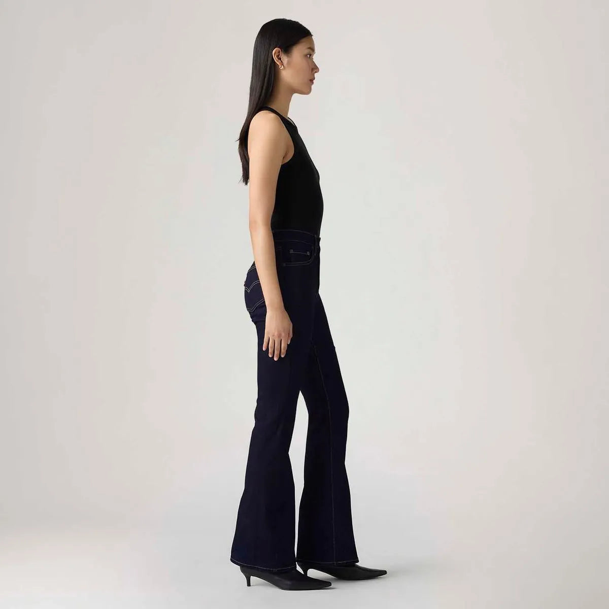 Calça Jeans 726 High Rise Lavagem Escura Levi’s