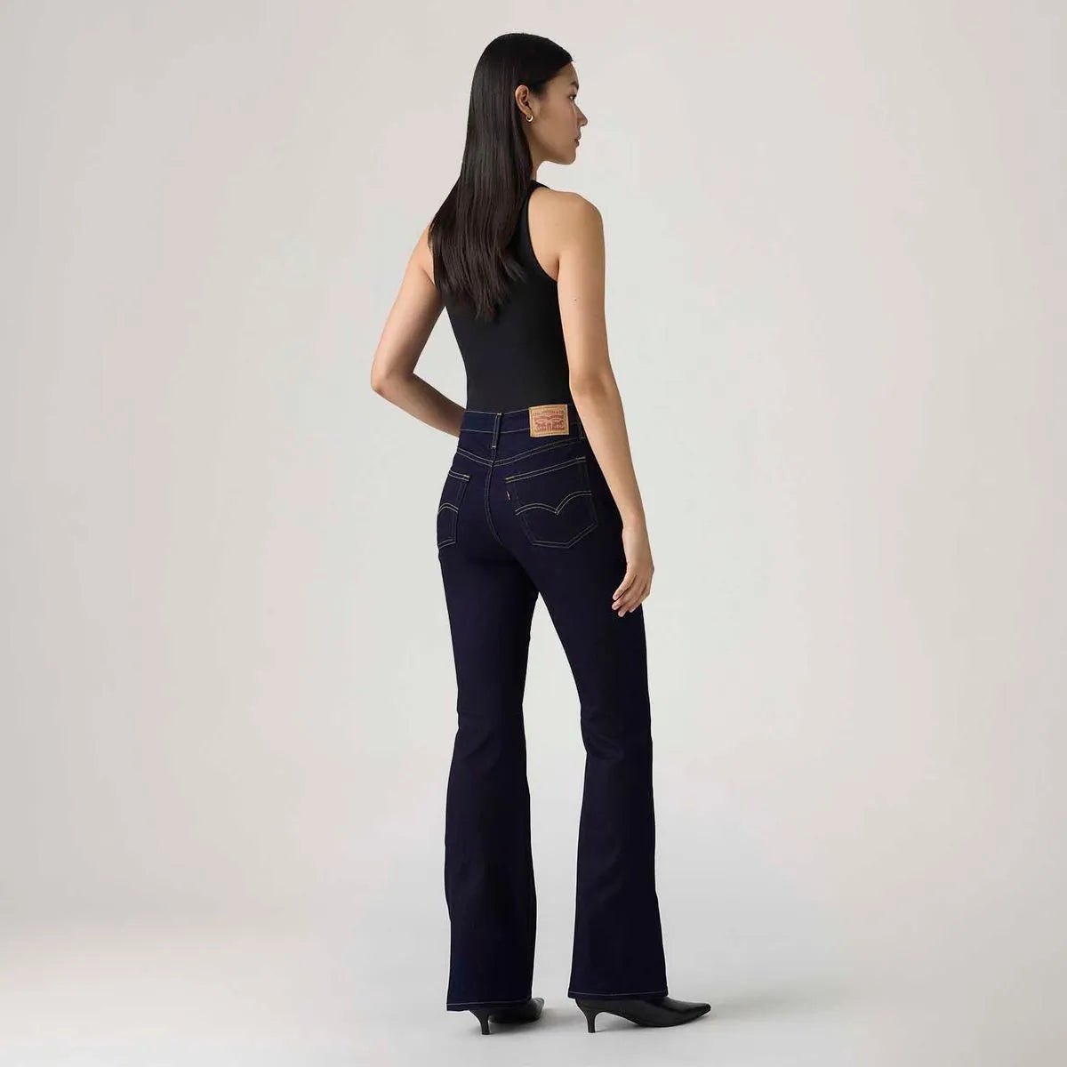 Calça Jeans 726 High Rise Lavagem Escura Levi’s
