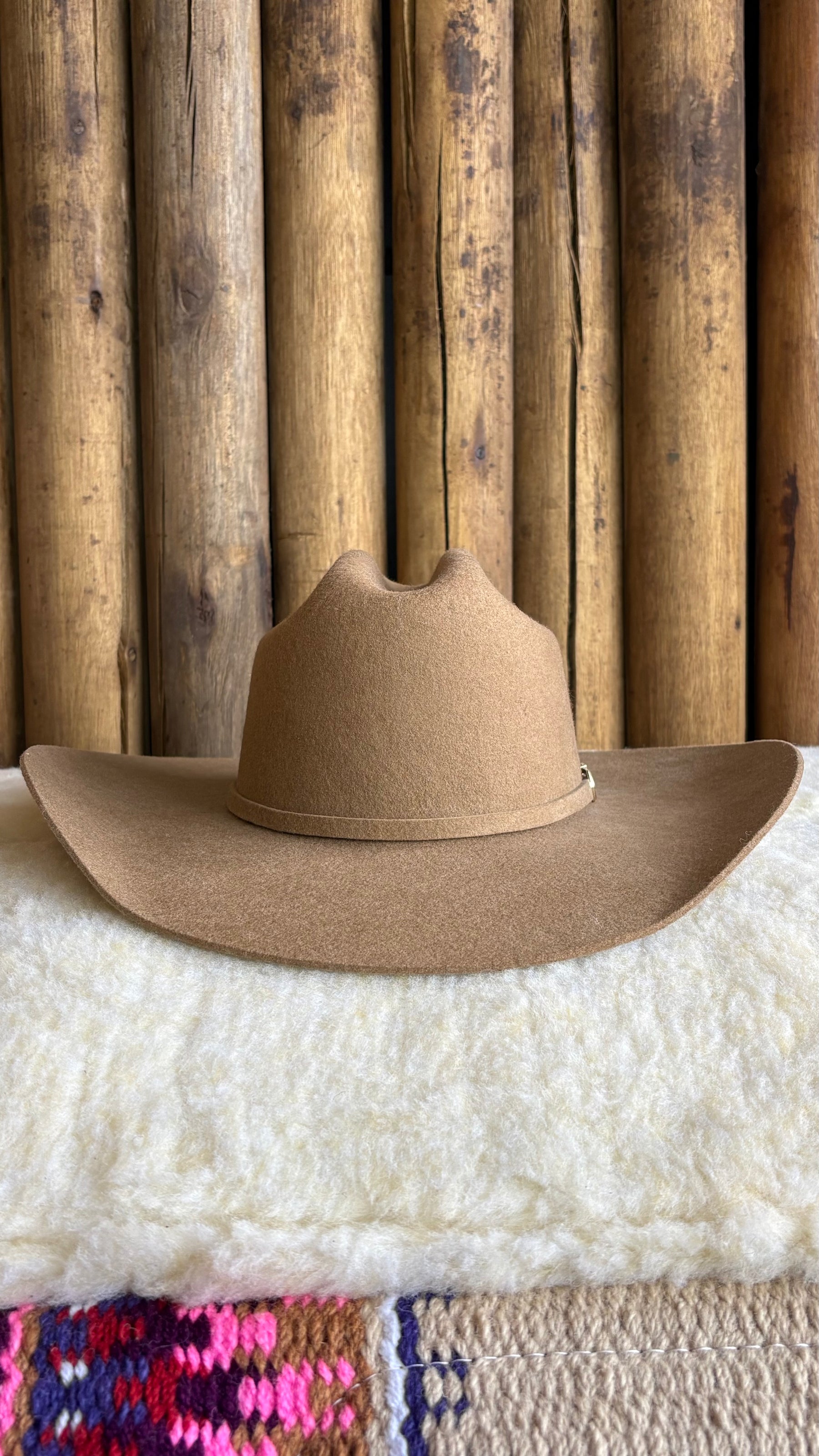 Chapéu Eldorado Ropers Gold Lã Camel Ref:EC375