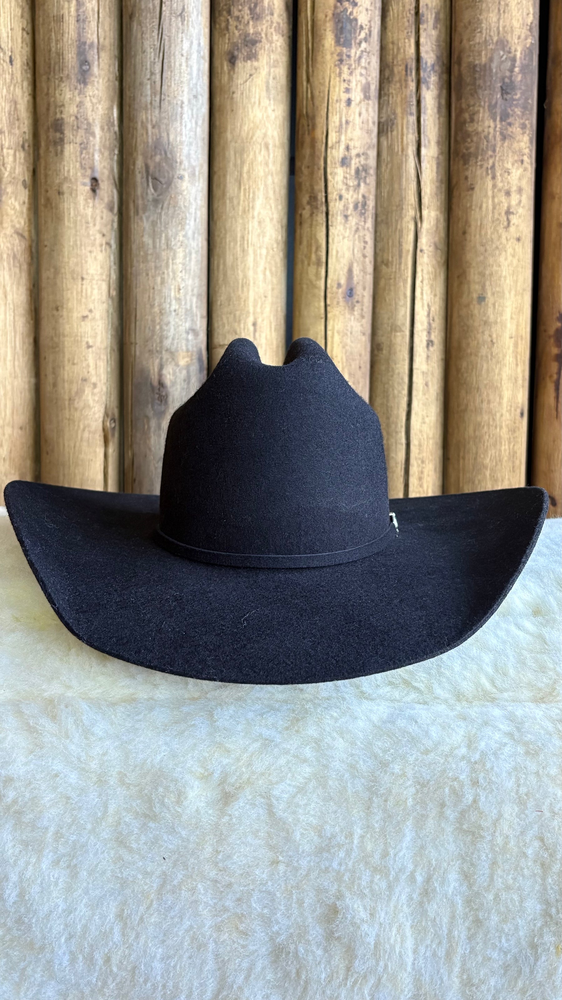 Chapéu Eldorado Americano Nashville Aba 10.5 Lã Preto Ref:EC381