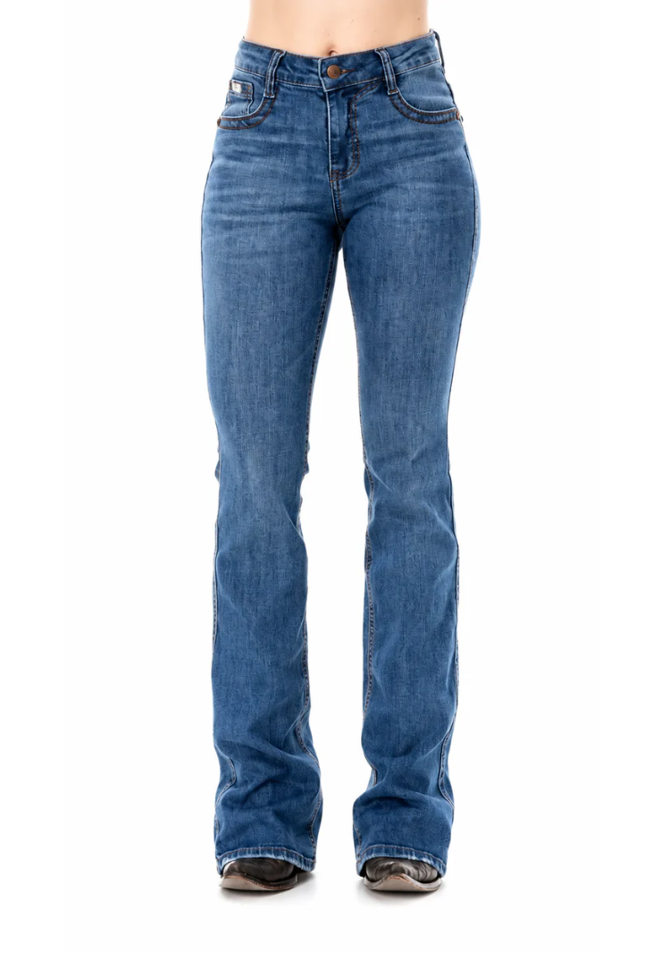 Calça Jeans Flannel Flare Zens