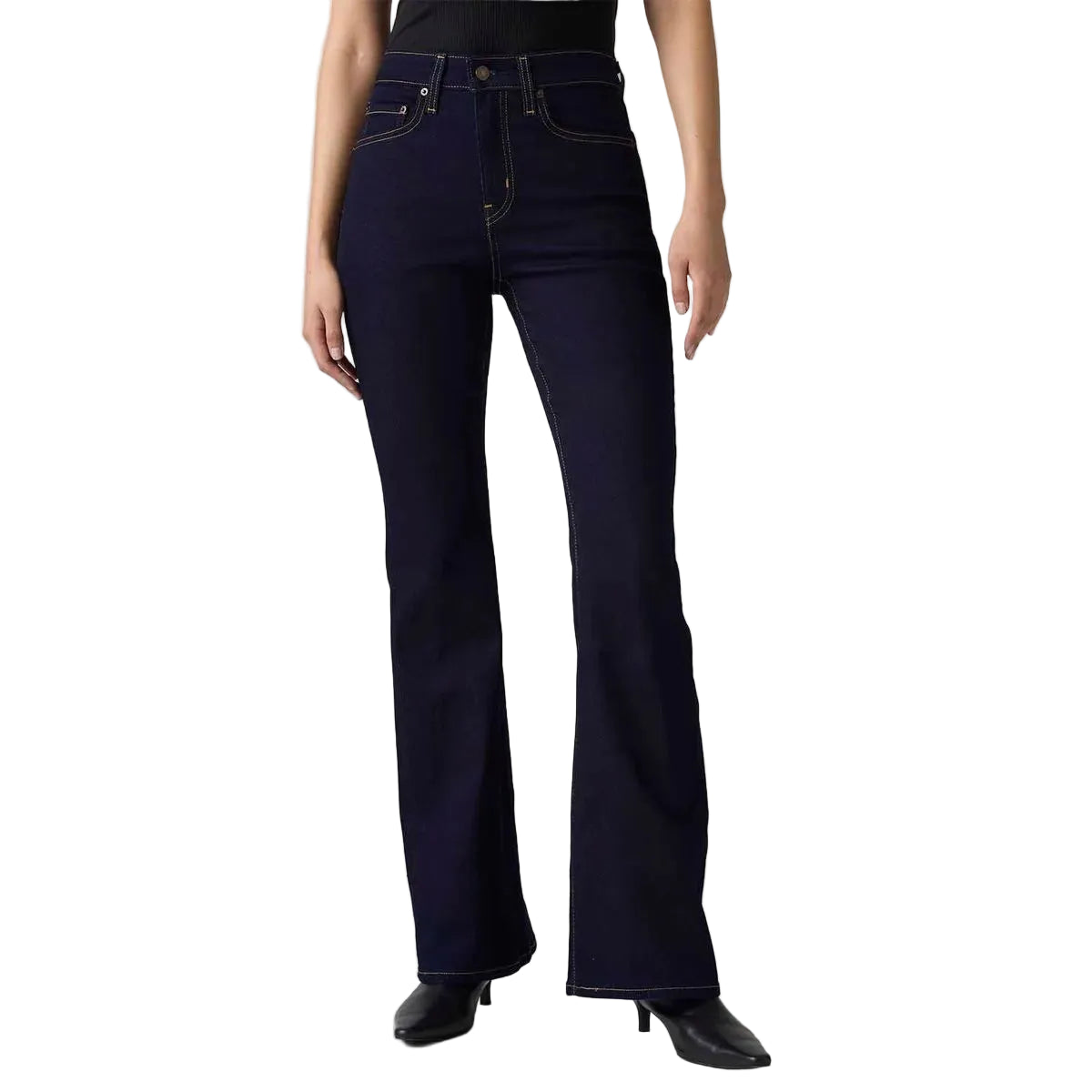 Calça Jeans 726 High Rise Lavagem Escura Levi’s