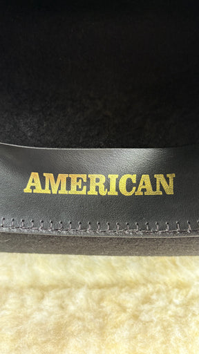 Chapéu Eldorado Americano Nashville Aba 10.5 Lã Preto Ref:EC381