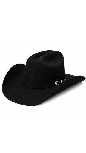 Chapéu Eldorado Americano Nashville Aba 10.5 Lã Preto Ref:EC381