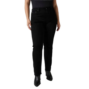 Calça Jeans 724 High Rise Straight Preta Levi’s